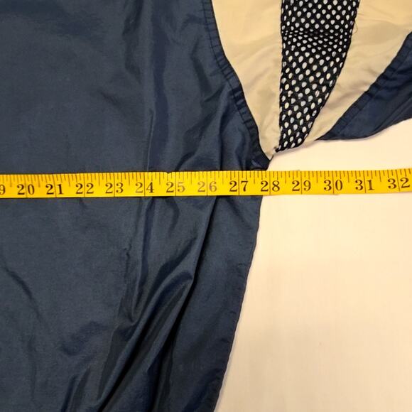 Vintage Broncos Jacket Mesh Sleeve Blue NFL Football Windbreaker Mens XL VTG 90s - Picture 15 of 16